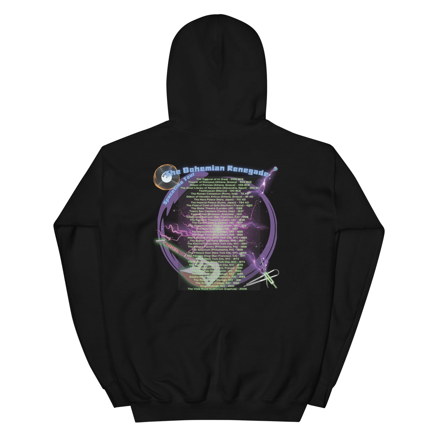 'Bohemian Renegade: Spacetime Tour' Unisex Hoodie