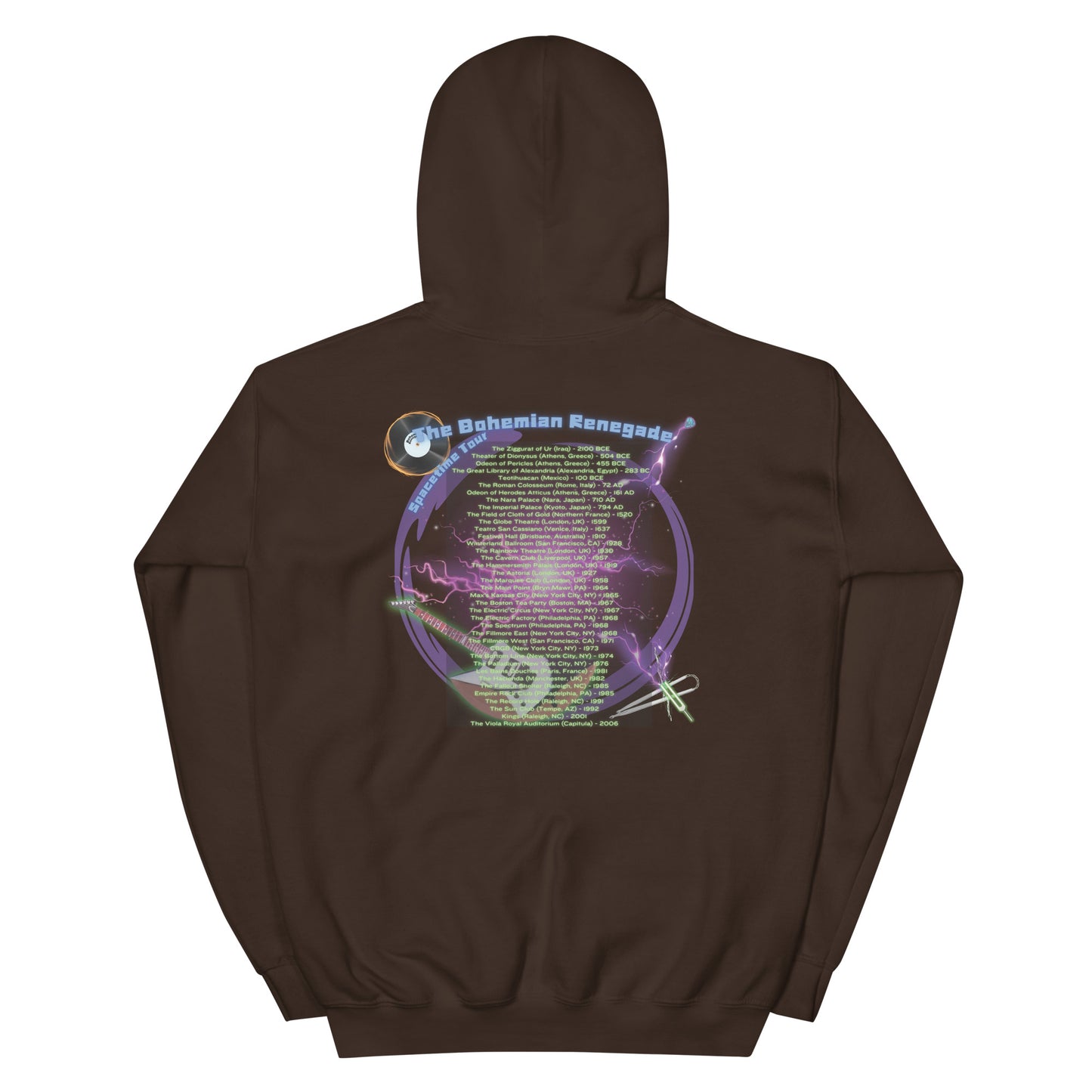'Bohemian Renegade: Spacetime Tour' Unisex Hoodie