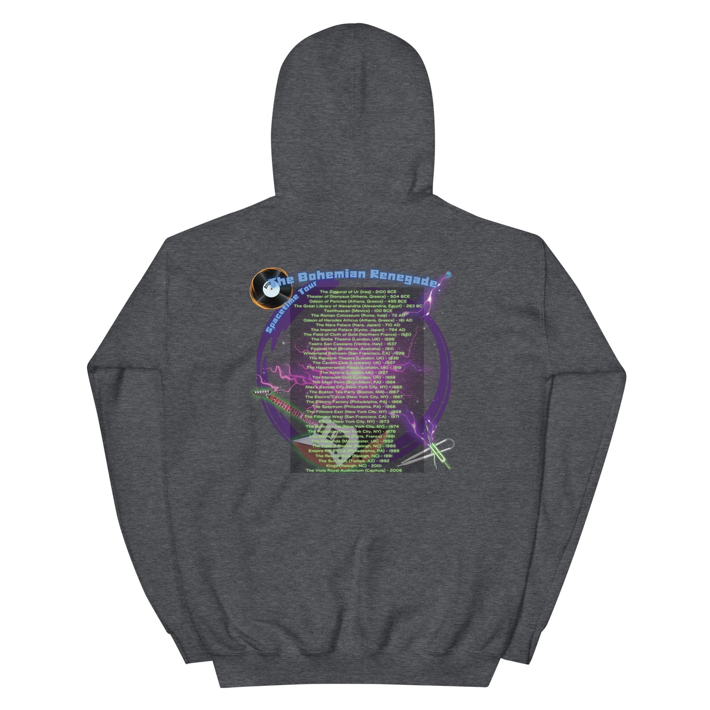 'Bohemian Renegade: Spacetime Tour' Unisex Hoodie
