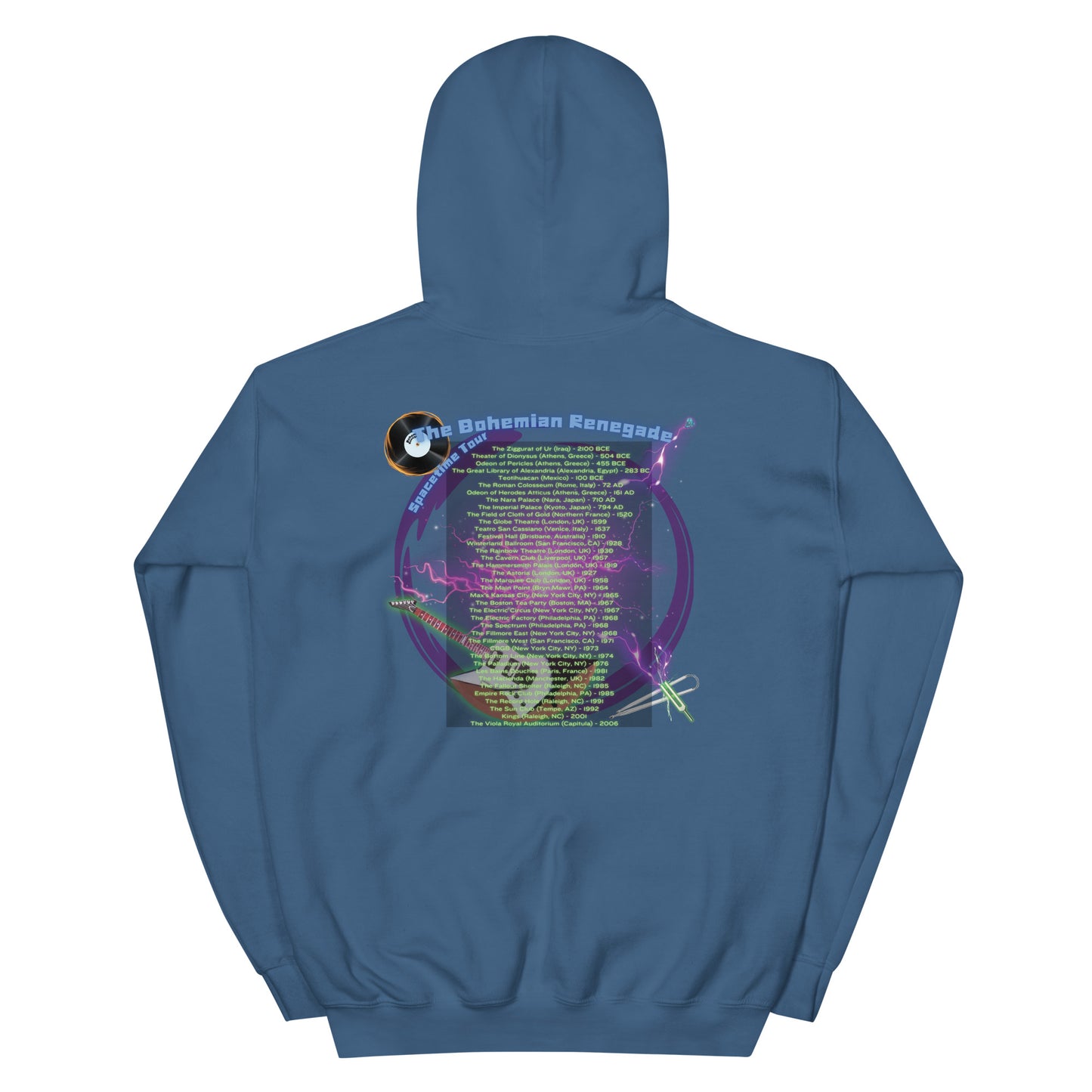 'Bohemian Renegade: Spacetime Tour' Unisex Hoodie