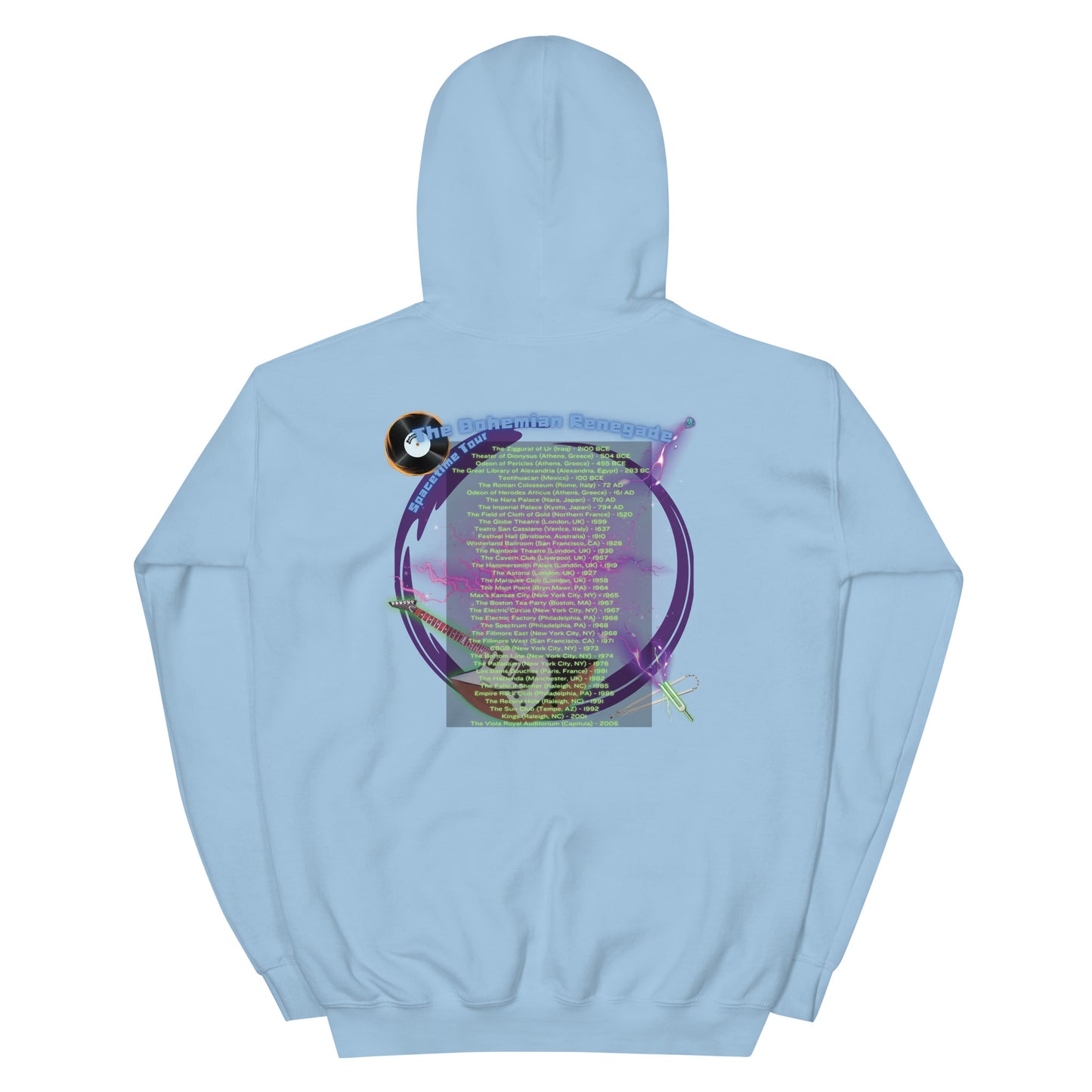 'Bohemian Renegade: Spacetime Tour' Unisex Hoodie