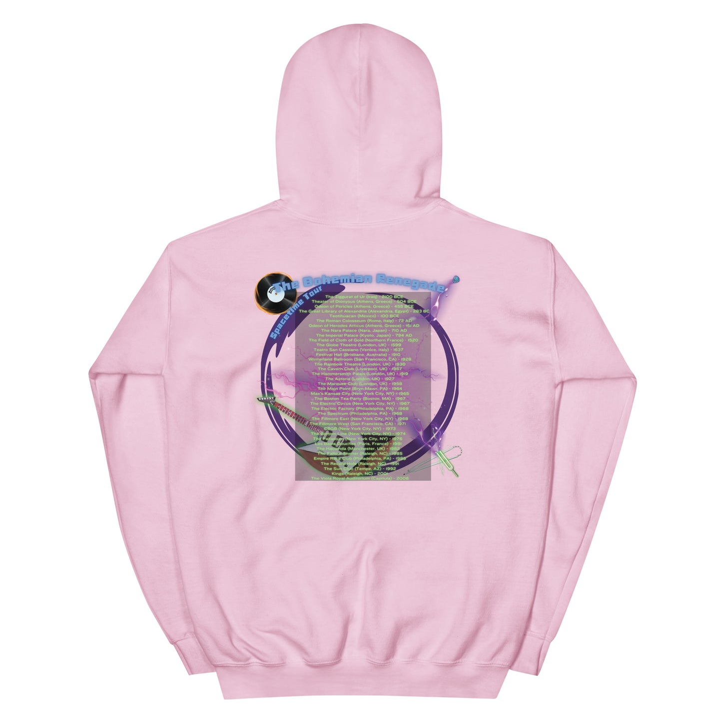 'Bohemian Renegade: Spacetime Tour' Unisex Hoodie