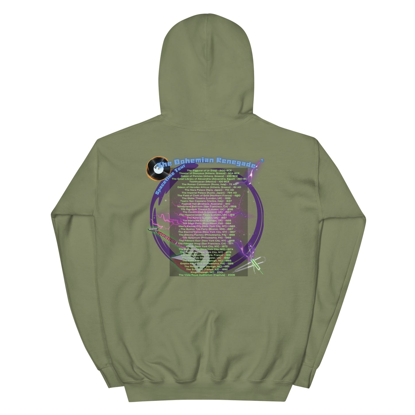 'Bohemian Renegade: Spacetime Tour' Unisex Hoodie