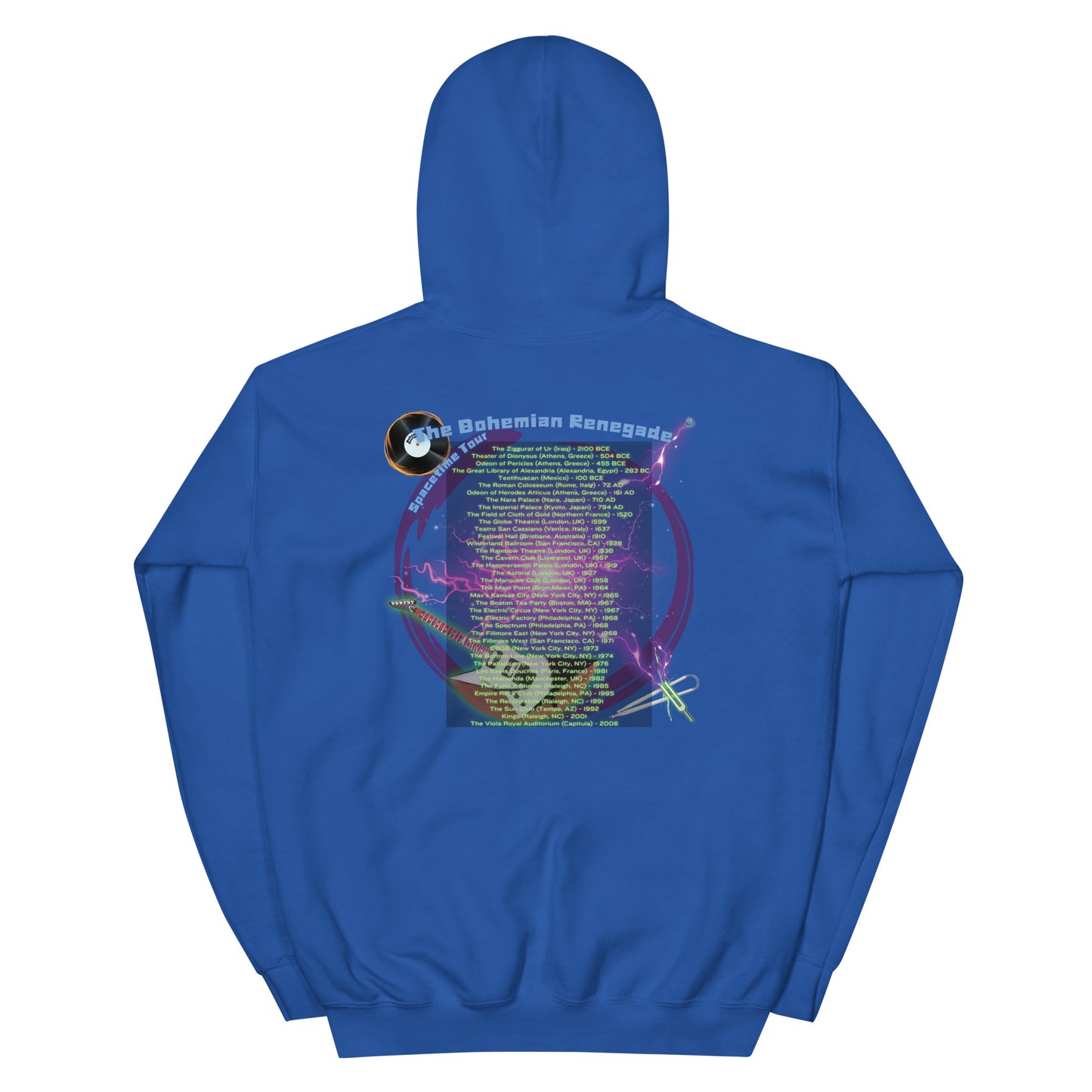 'Bohemian Renegade: Spacetime Tour' Unisex Hoodie