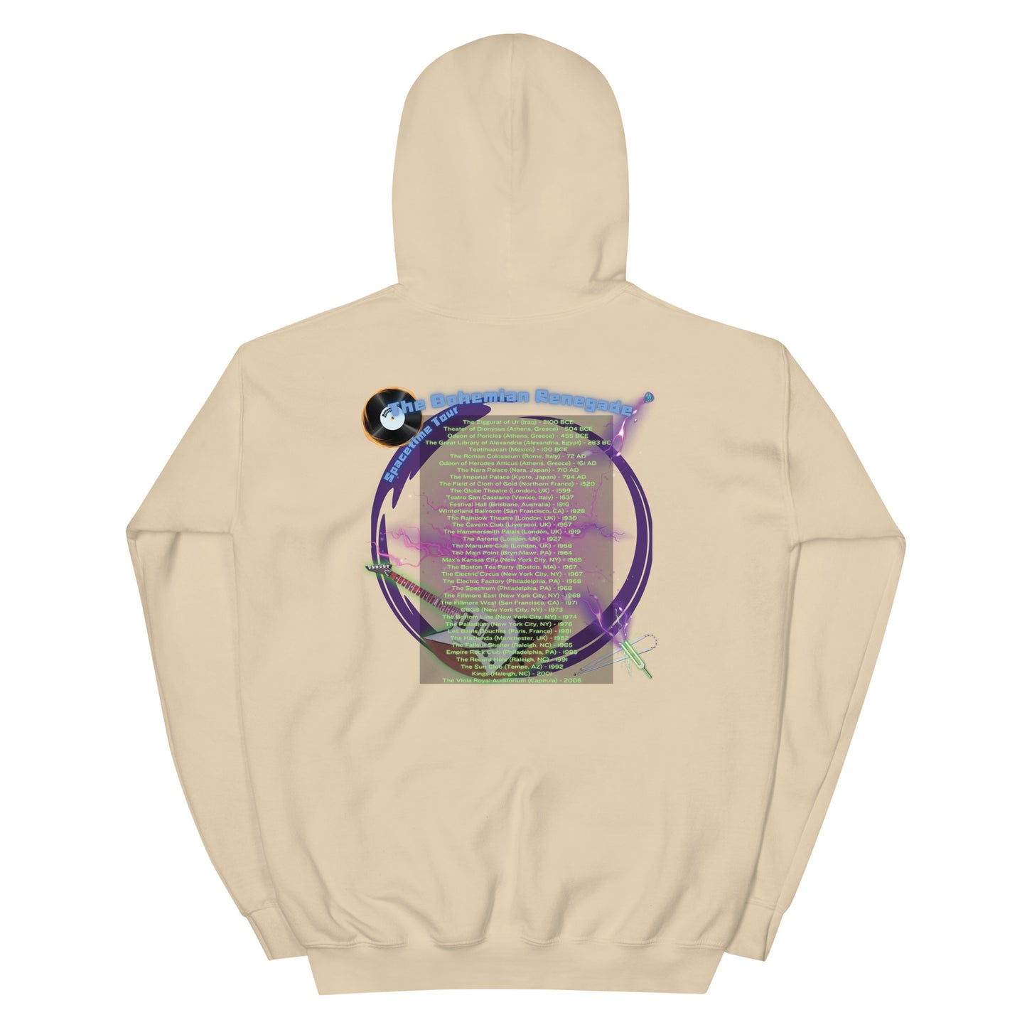 'Bohemian Renegade: Spacetime Tour' Unisex Hoodie