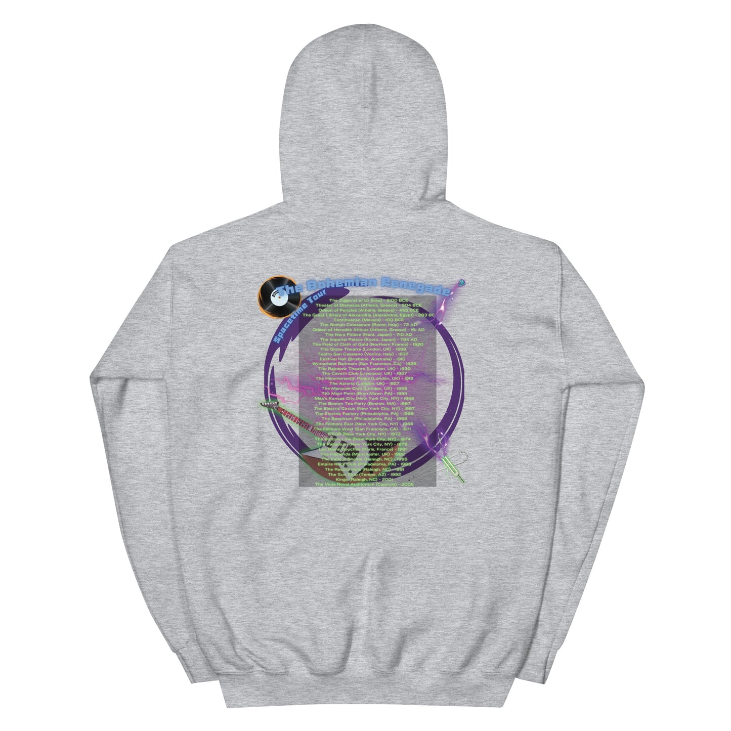 'Bohemian Renegade: Spacetime Tour' Unisex Hoodie