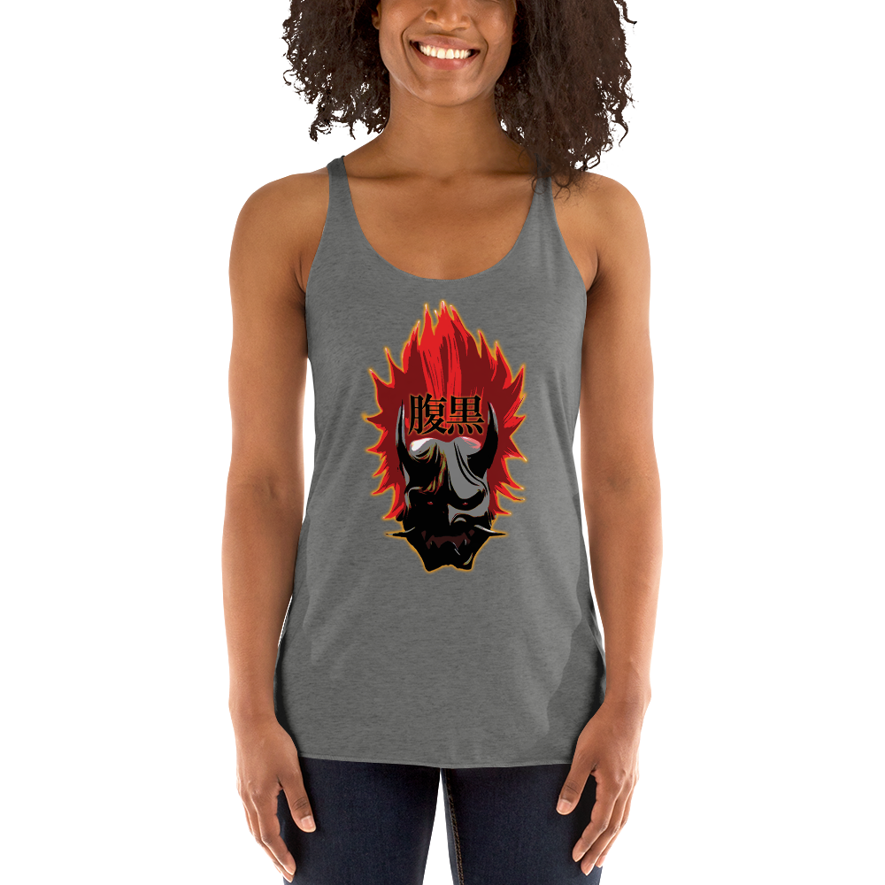 'Team Haraguro' Women's Racerback Tank (From the HIROMON arc of the indGame book series)