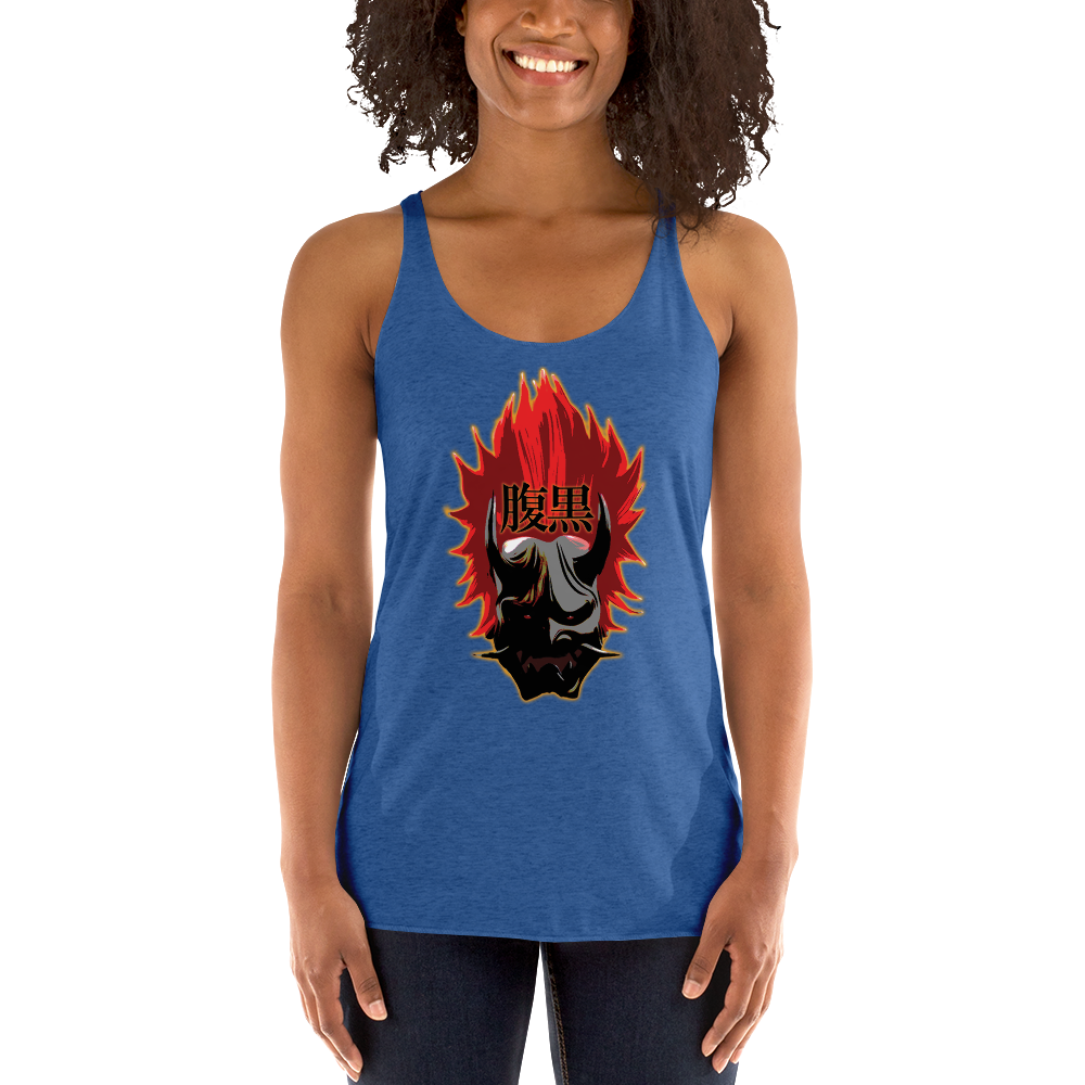 'Team Haraguro' Women's Racerback Tank (From the HIROMON arc of the indGame book series)