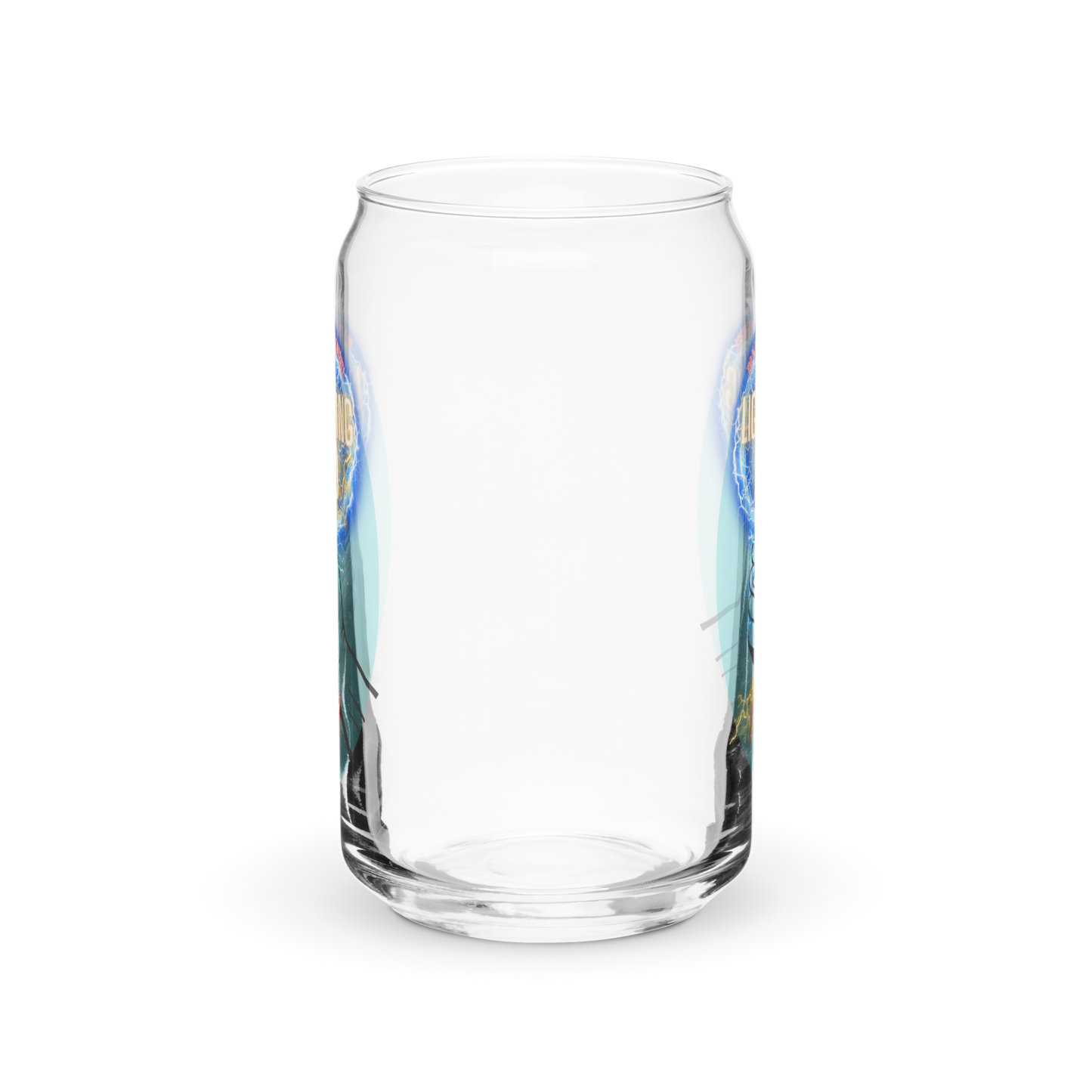 Lightning Rod Energy Drink: Can-Shaped Glass (From the indGame book series)