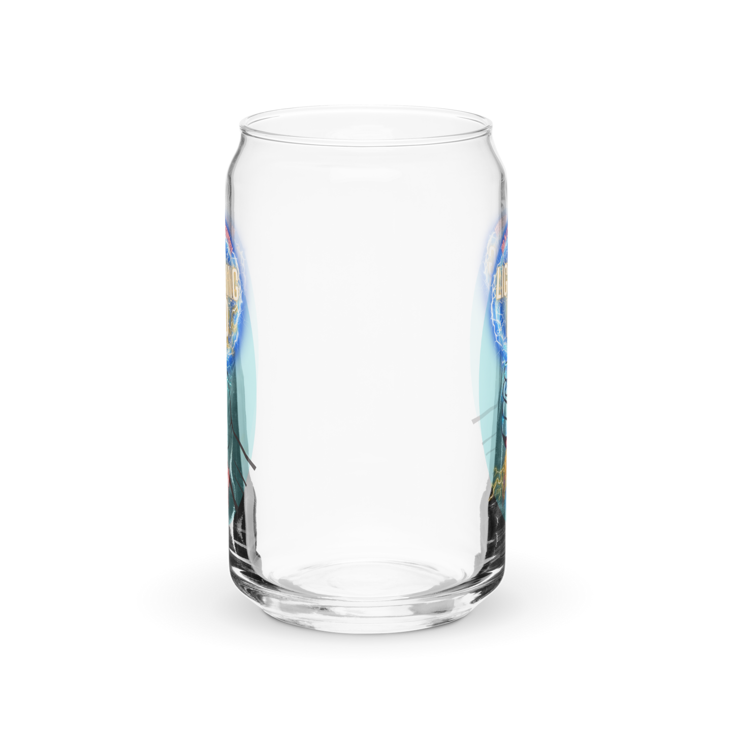 Lightning Rod Energy Drink: Can-Shaped Glass (From the indGame book series)