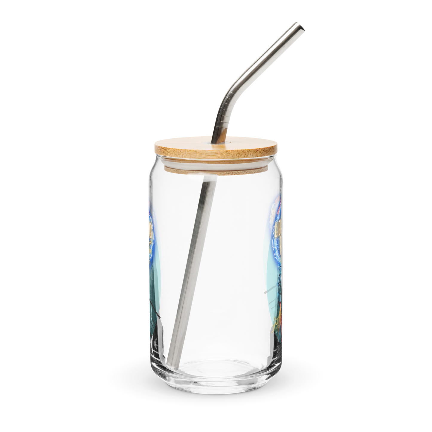 Lightning Rod Energy Drink: Can-Shaped Glass (From the indGame book series)