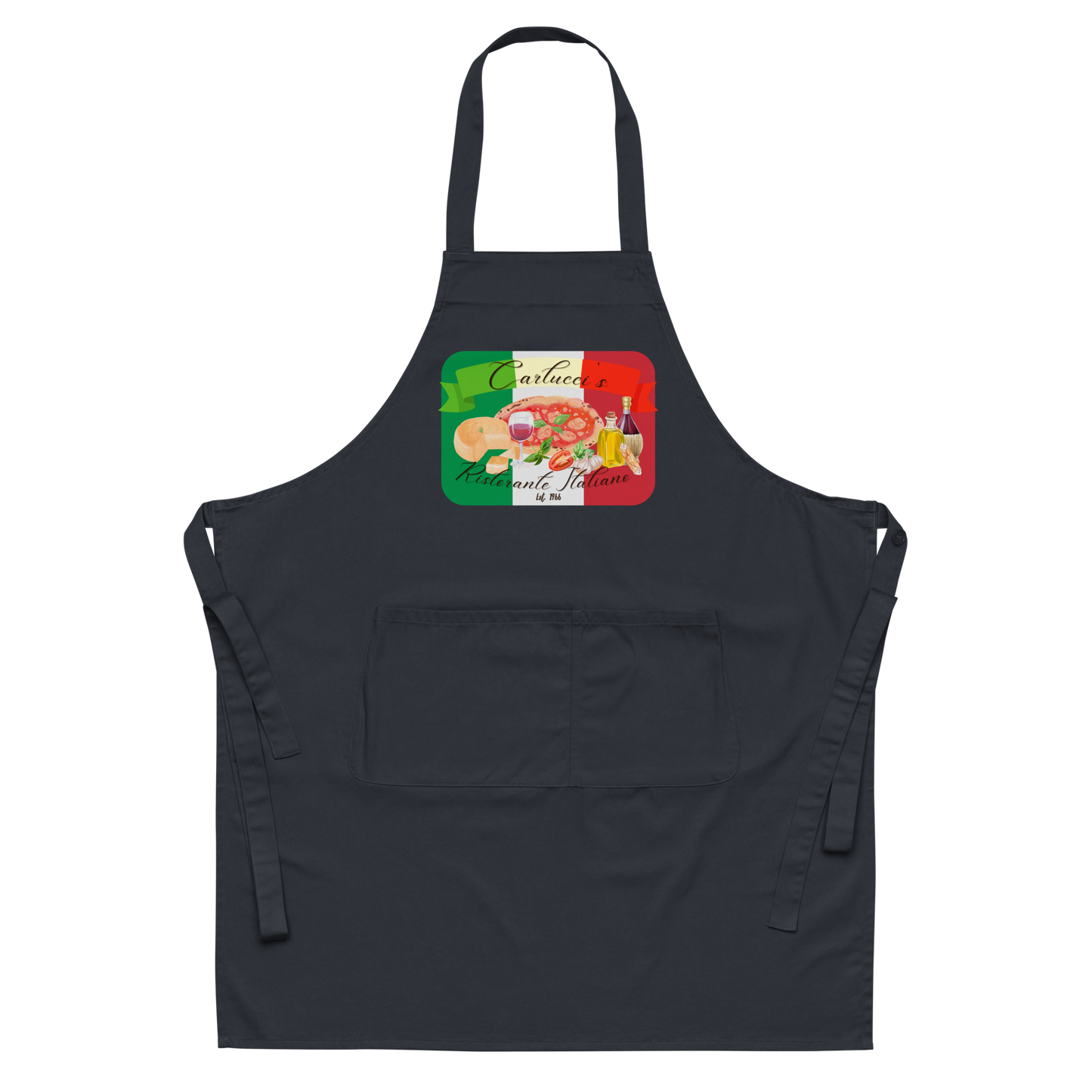 'Carlucci's' 100% organic cotton Apron (From the 'Mike Ferrari: Rise of the Centurion' arc of the indGame book series)